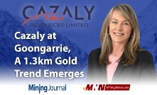 Cazaly at Goongarrie, A 1.3km Gold Trend Emerges