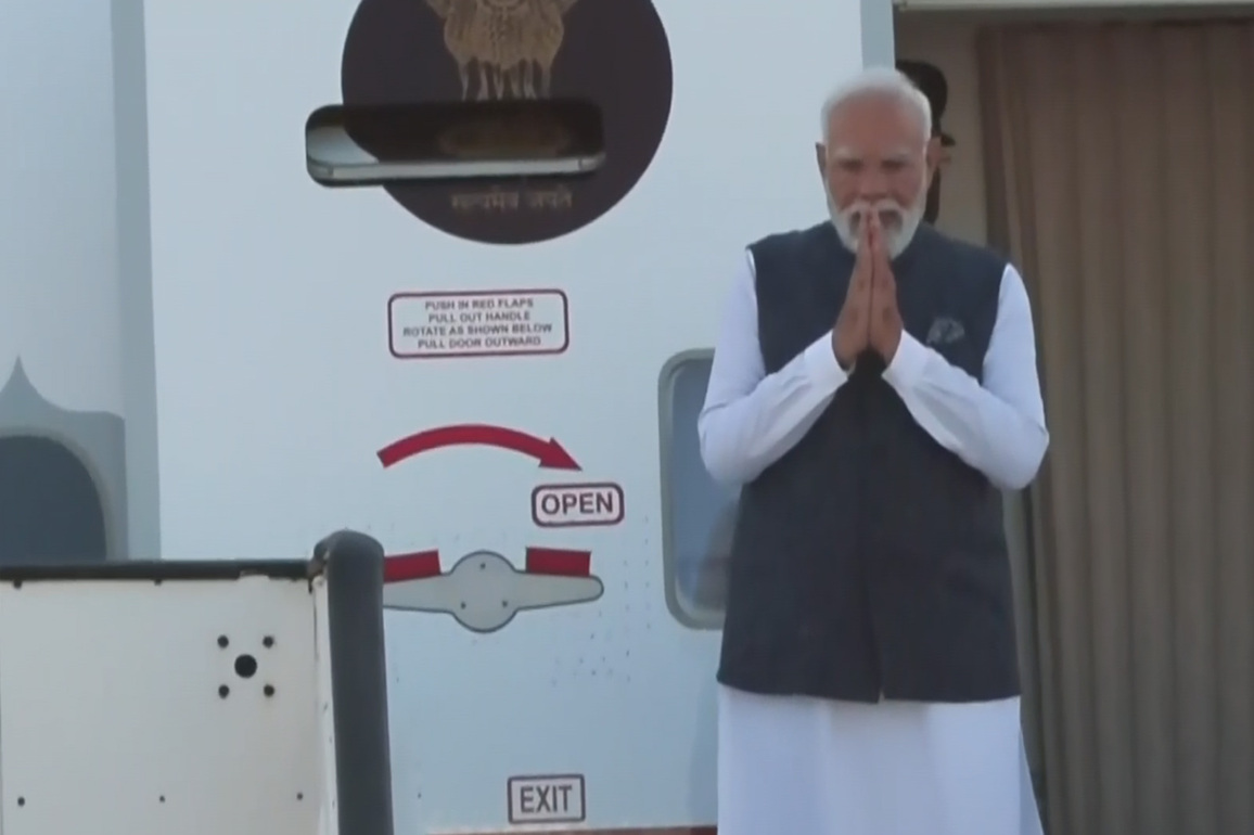 PM Modi emplanes for Delhi post G20 Summit from Johannesburg
