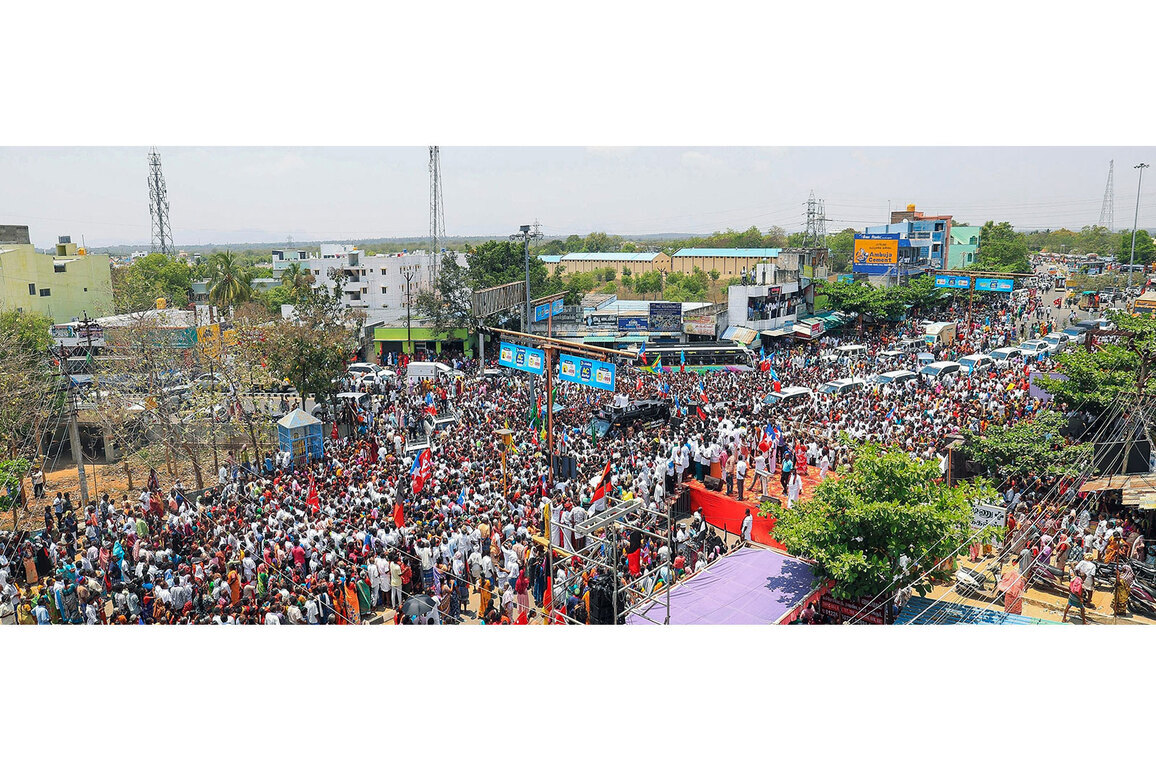 Tamil Nadu Deputy CM Udhayanidhi Stalin seeks votes for DMK candidate Kathiravan