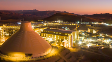 The Quebrada Blanca mine in Chile. 