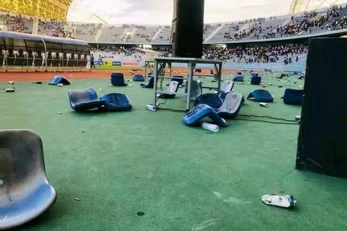 Zambias Only CAF-Certified Stadium Vandalized by Angry Nkana Fans