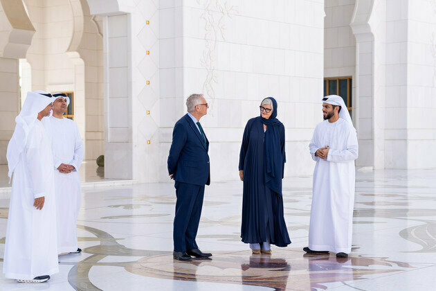 Governor-General of Australia visits Sheikh Zayed Grand Mosque