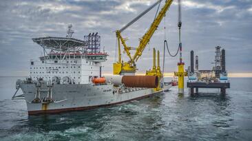 Jan De Nul’s Les Alizés will be deployed to transport and install the XXL monopile foundations for the Inch Cape offshore wind farm 