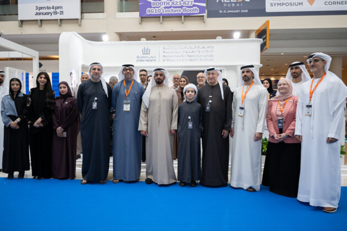 Saif bin Zayed visits 'AEEDC Dubai 2026'