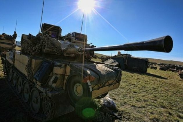 UK denies moving its largest tank training base to Middle East