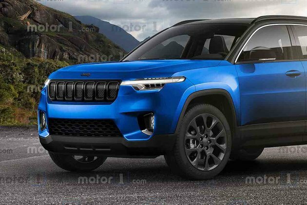 New 2022 Jeep -baby SUV- rendered - Sits below the Renegade