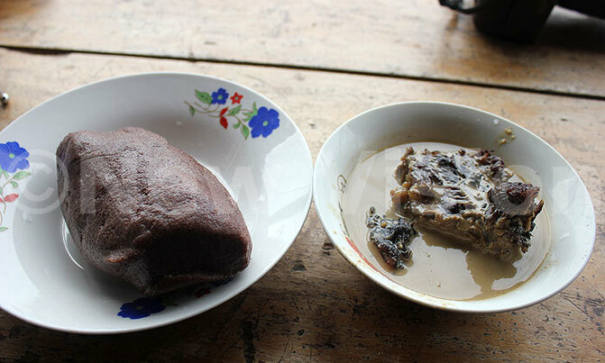 'Kalo' and game meat for lunch . . . anyone? 'Kalo' and game meat for lunch . . . anyone?