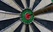 Dart on target for break-up