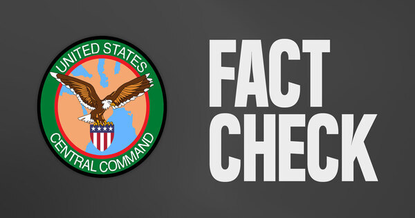 US Central Command rejects Iran's "false claim" of downing fighter jet in Strait of Hormuz