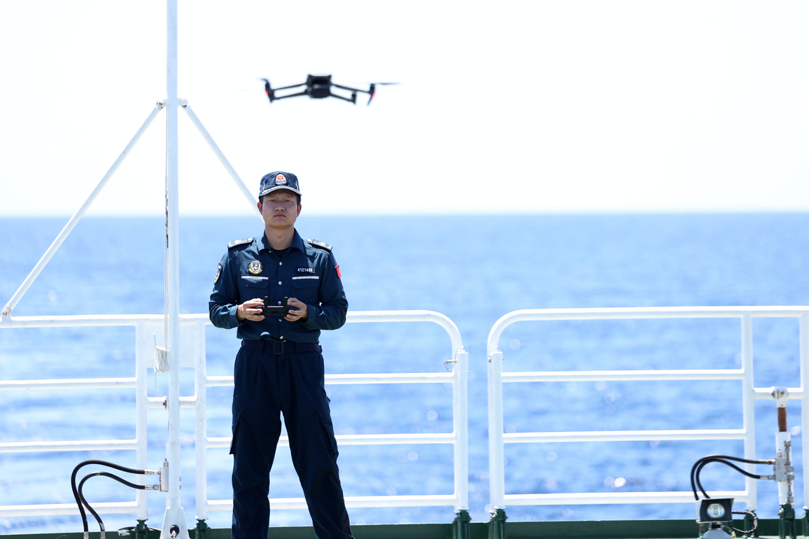 CHINA-SOUTH CHINA SEA-HUANGYAN DAO-LAW-ENFORCEMENT TRAINING (CN)