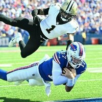 Bills pull away late against Saints behind Josh Allen's 3 TDs