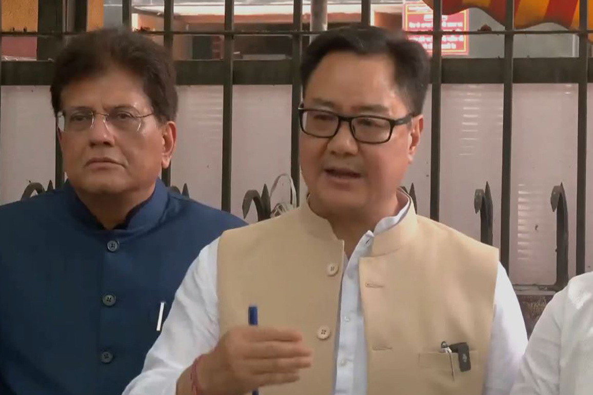 "TMC attempting to hijack elections, deprive people of voting rights": Kiren Rijiju after petition to EC