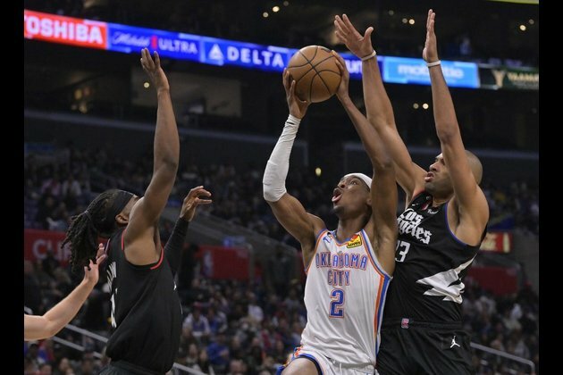 Lakers, Thunder clash with play-in hopes in focus