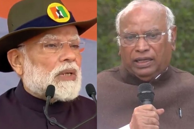 Congress divided society, laid the foundation of partition of India, says PM Modi; Kharge hits back