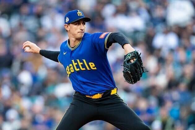 Mariners ask George Kirby, undefeated vs. Rangers, to help stop skid