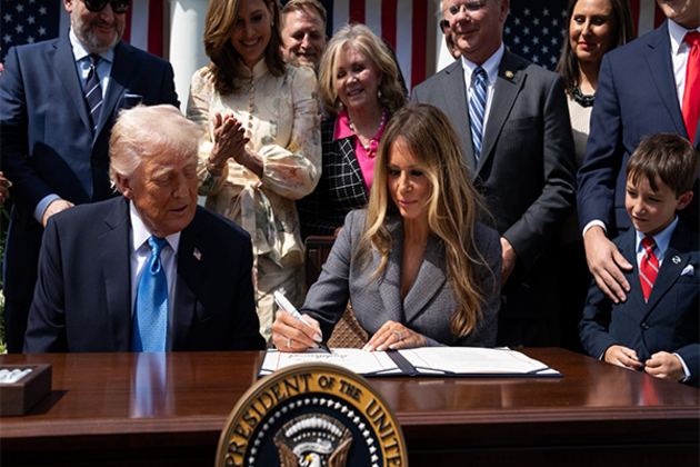 Trump signs 'Take it Down Act', making it illegal to circulate non-consensual explicit pictures