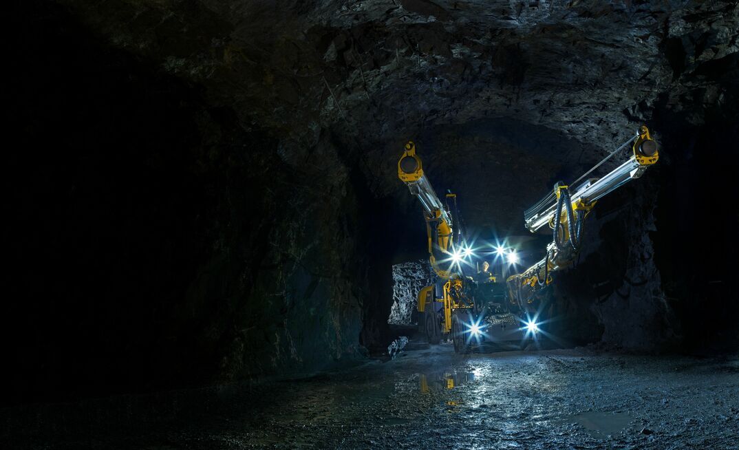 An Epiroc Boomer M20 SG.