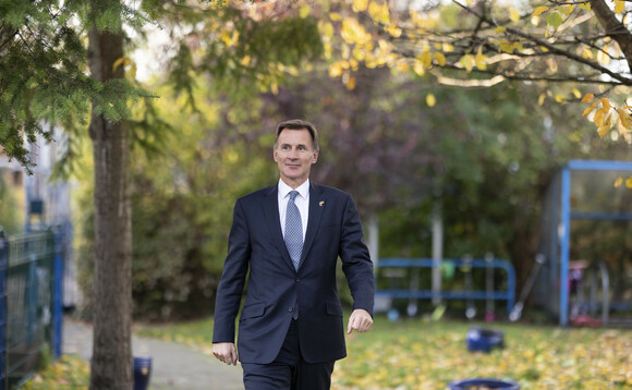 Chancellor Jeremy Hunt on a school visit earlier this month | Credit, Flickr, Treasury