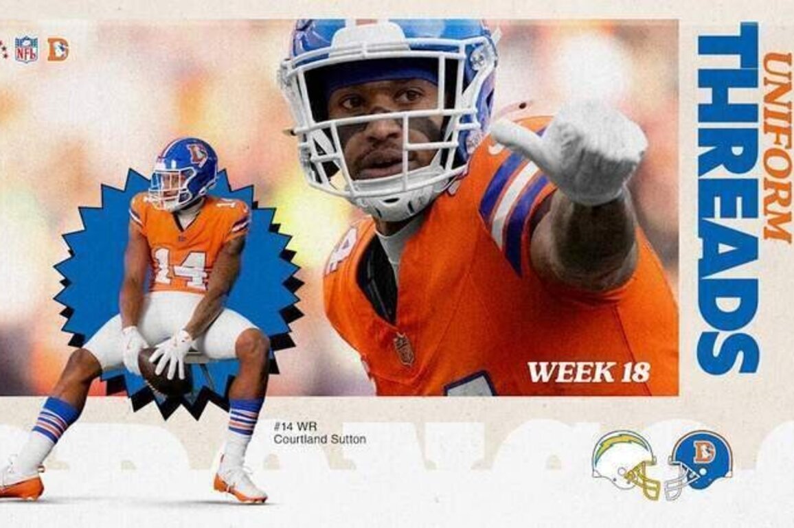 Broncos to wear throwback uniforms for Week 18 game vs. Chargers