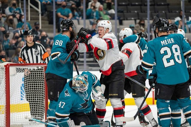 Timo Meier helps Sharks pull out win over Senators