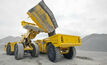 New side dump bucket from Atlas Copco