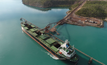 The MV S’Hail Al Mafyar being loaded at Koolan Island.