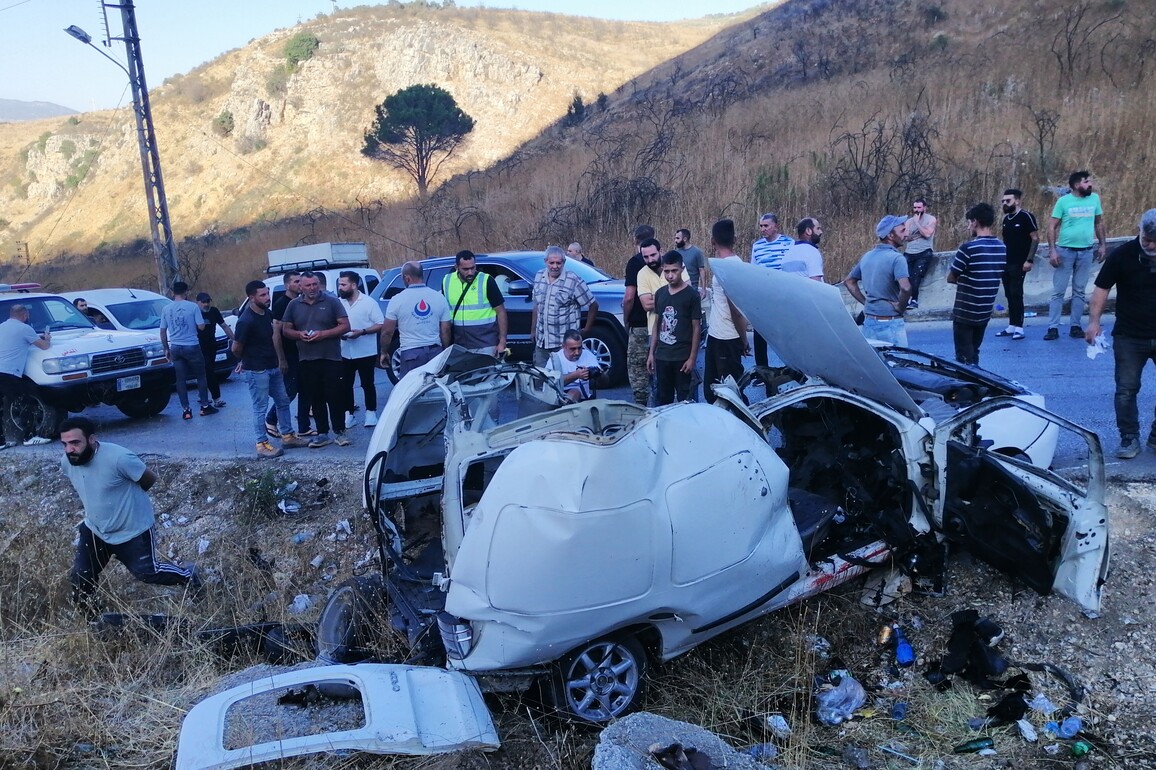 LEBANON-KHARDALI-MARJAYOUN ROAD-ISRAELI AIRSTRIKE