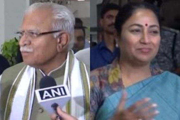 Union Minister Manohar Lal Khattar holds meeting with Delhi CM Rekha Gupta