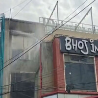 Madhya Pradesh: Fire erupts at Bhopal restaurant; goods worth lakhs gutted