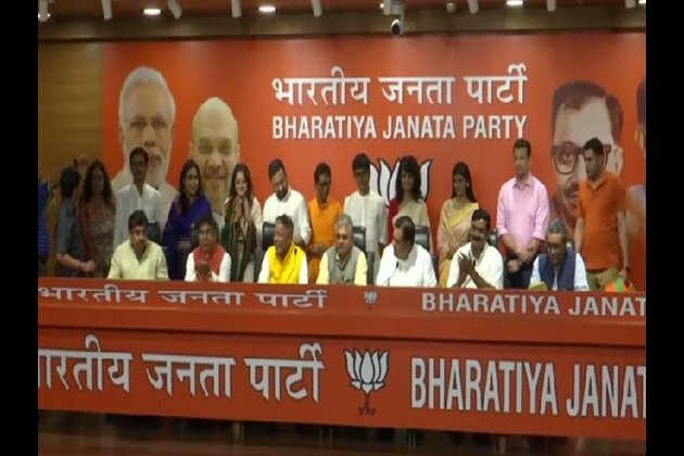 Tollywood artists join BJP in Delhi