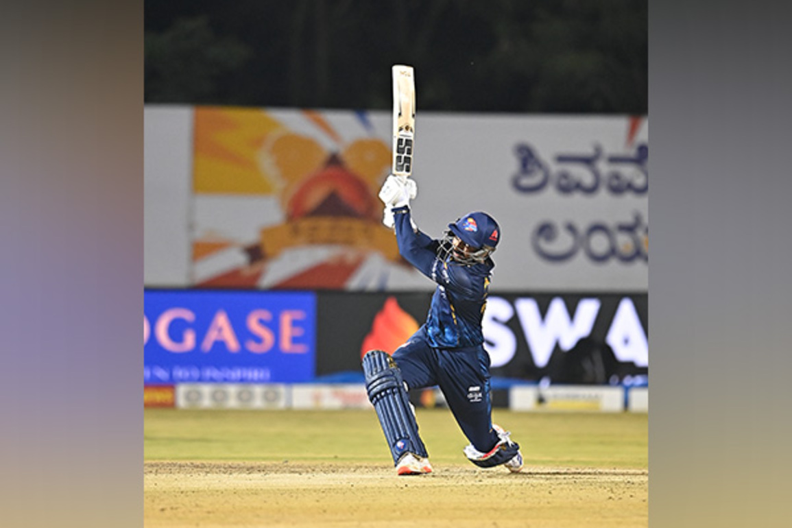 Maharaja Trophy KSCA T20: Bengaluru Blasters climb to top of table with 7-wicket victory over Shivamogga Lions