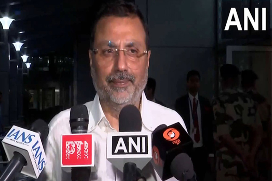 BJP MP Nishikant Dubey alleges Nehru, Indira planned to give Kashmir territories to Pakistan in 1960s