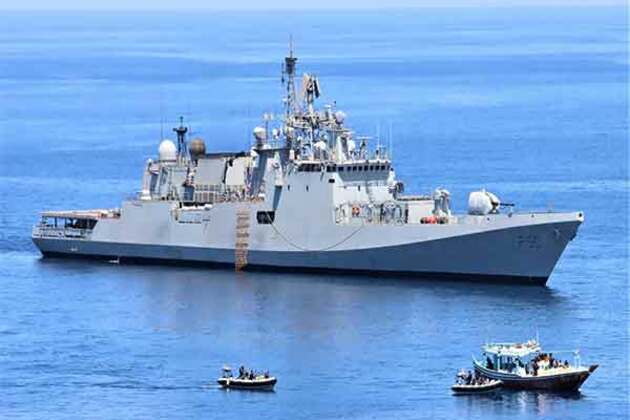 Indian Navy intercepts, seizes 2,500 kg narcotics on Western Indian Ocean