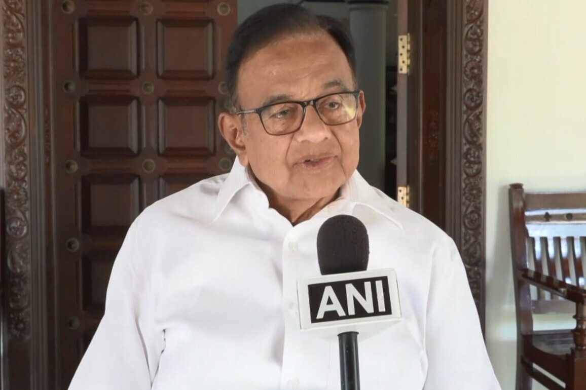 "Door firmly closed to BJP": Senior Congress leader P Chidambaram confident of "comfortable majority" in Tamil Nadu polls
