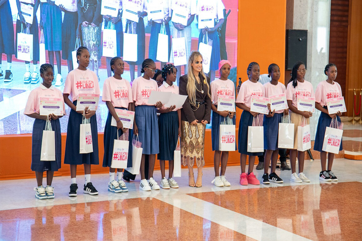 Merck Foundation CEO met Gabon First Lady to launch their long-term partnership to advance healthcare and support girls' education