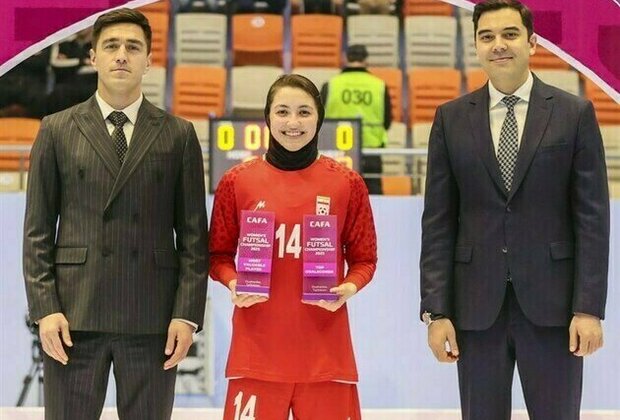 Irans Torkaman Named 2025 CAFA Women's Futsal MVP