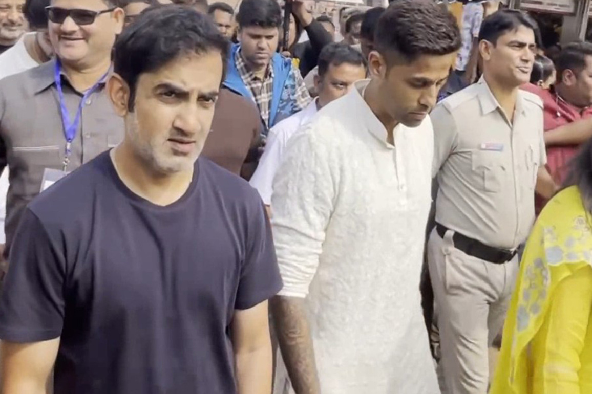 Indian cricketers, head coach Gautam Gambhir visit Shri Jagannath Temple in Odisha ahead of 1st T20I vs South Africa