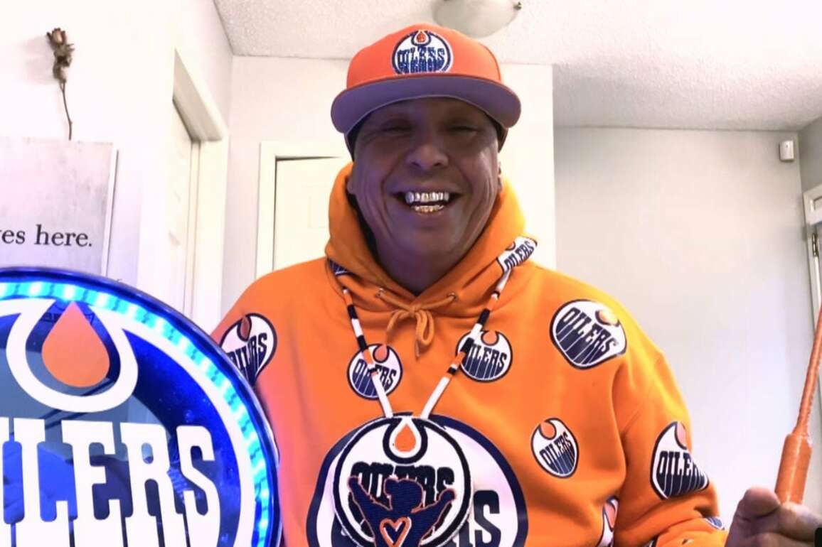 'I love the bandwagon fans!' says Edmonton Oilers superfan