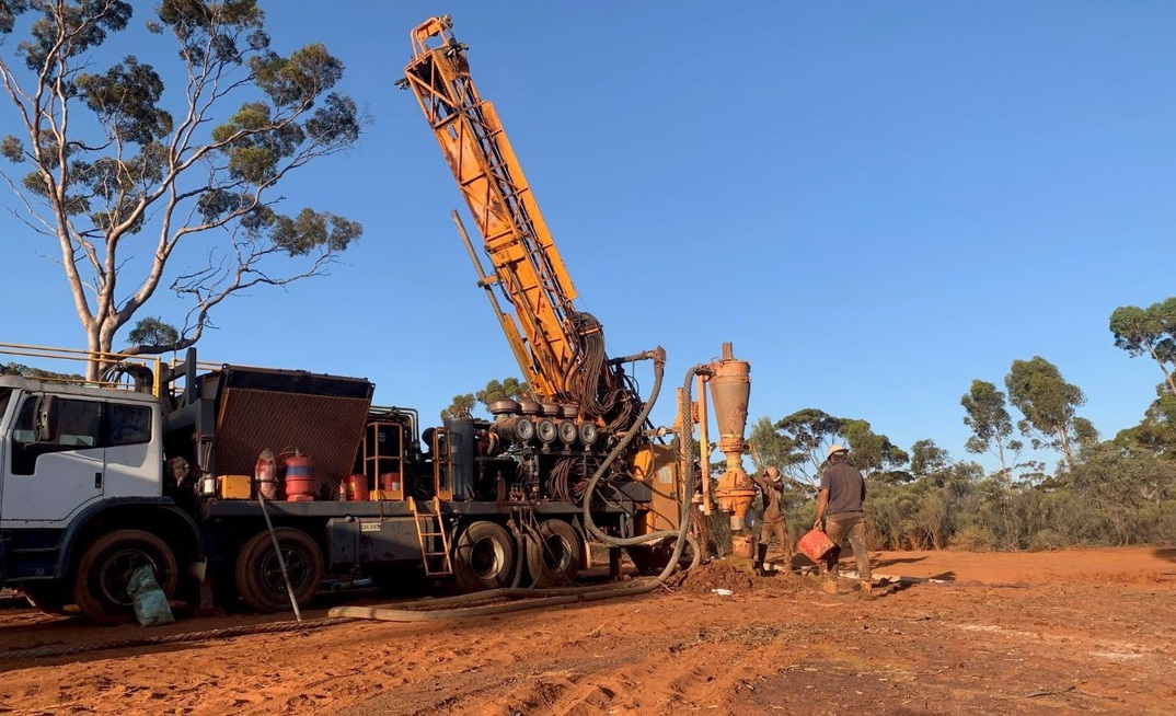 Past drilling at Commodore