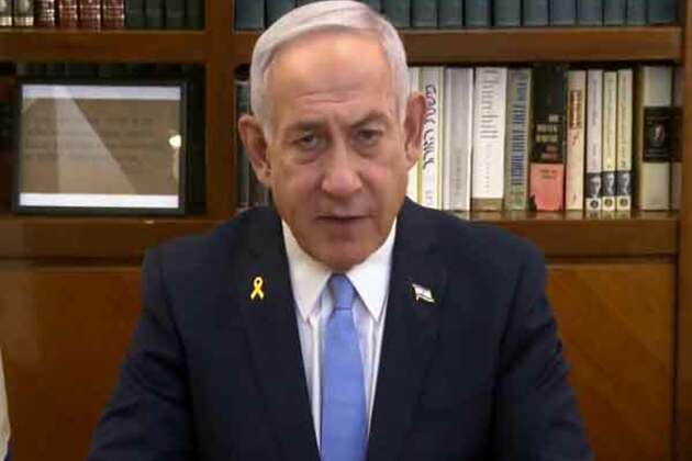 Netanyahu meets with hostages' families