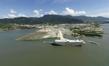  Porto de São Sebastião, em São Paulo