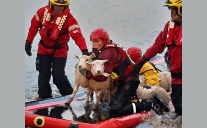 "We are seeing widespread flooding of roads and farm land. This can have a detrimental effect on the mental health of those involved in farming." (Cheshire Police Rural Crime Team)