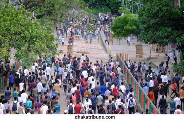 Bangladesh shuts down universities, colleges after violent clashes claim six
