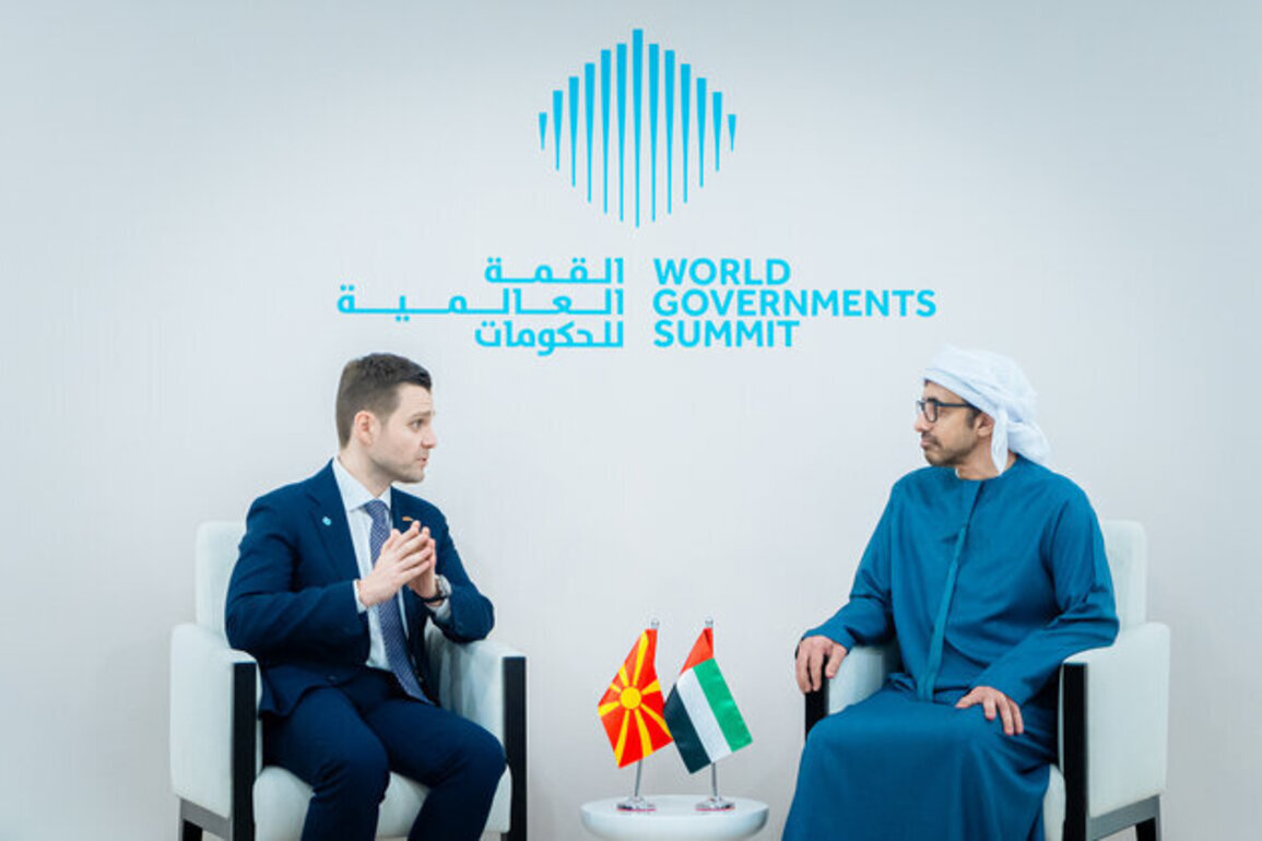 Abdullah bin Zayed receives North Macedonia FM, signs MoU