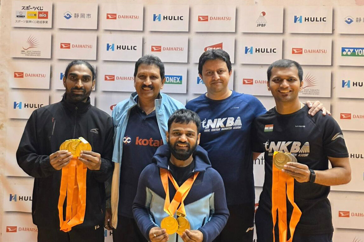 India shines in Japan as Pramod Bhagat bags 3 golds, Krishna Nagar 2, Sukant Kadam 1