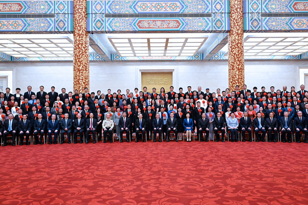 CHINA-BEIJING-LI QIANG-GATHERING-ROLE MODELS WITH DISABILITIES-OUTSTANDING SUPPORTERS-MEETING (CN)