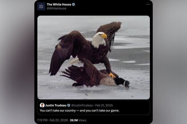 White House taunts Canada after hockey loss