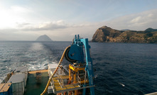 A winch controlling a high-powered drill broke down on a ship mining samples off the coast of Japan