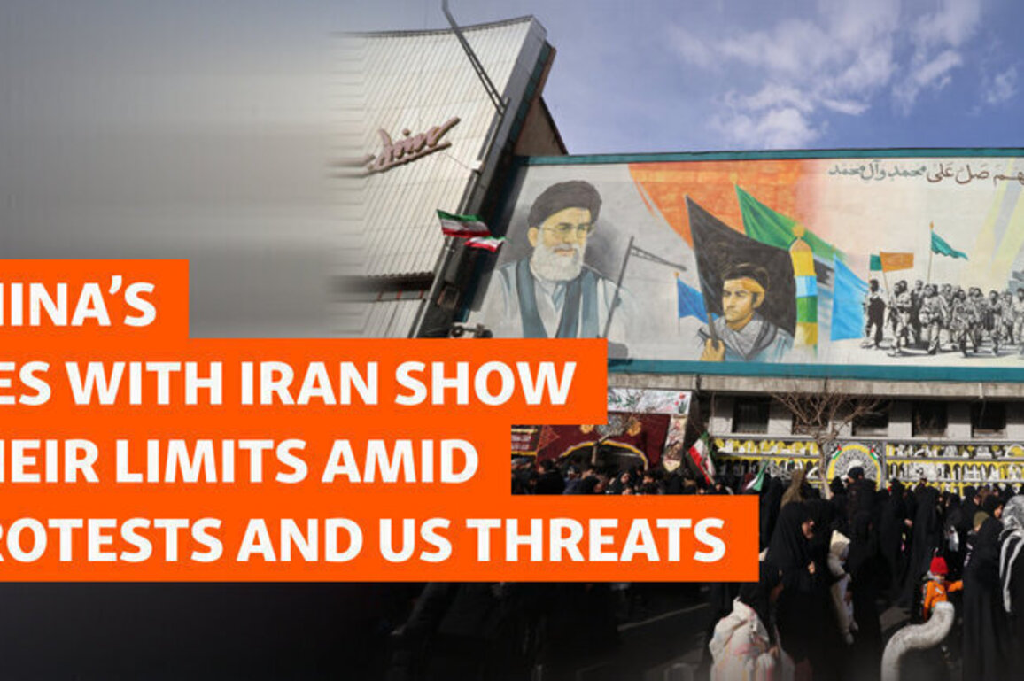 China's TiesWithIranShow Their LimitsAmid ProtestsAndUSThreats