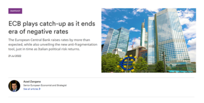 Period of negative rates ends as ECB takes drastic action